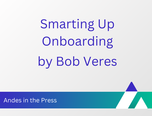 Bob Veres on “Smarting up Onboarding”